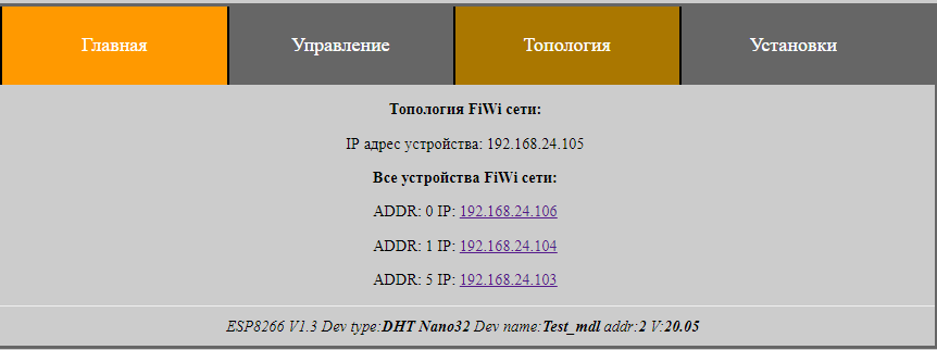 Web интерфейс для  WiFi модуля ESP8266 (esp-01)